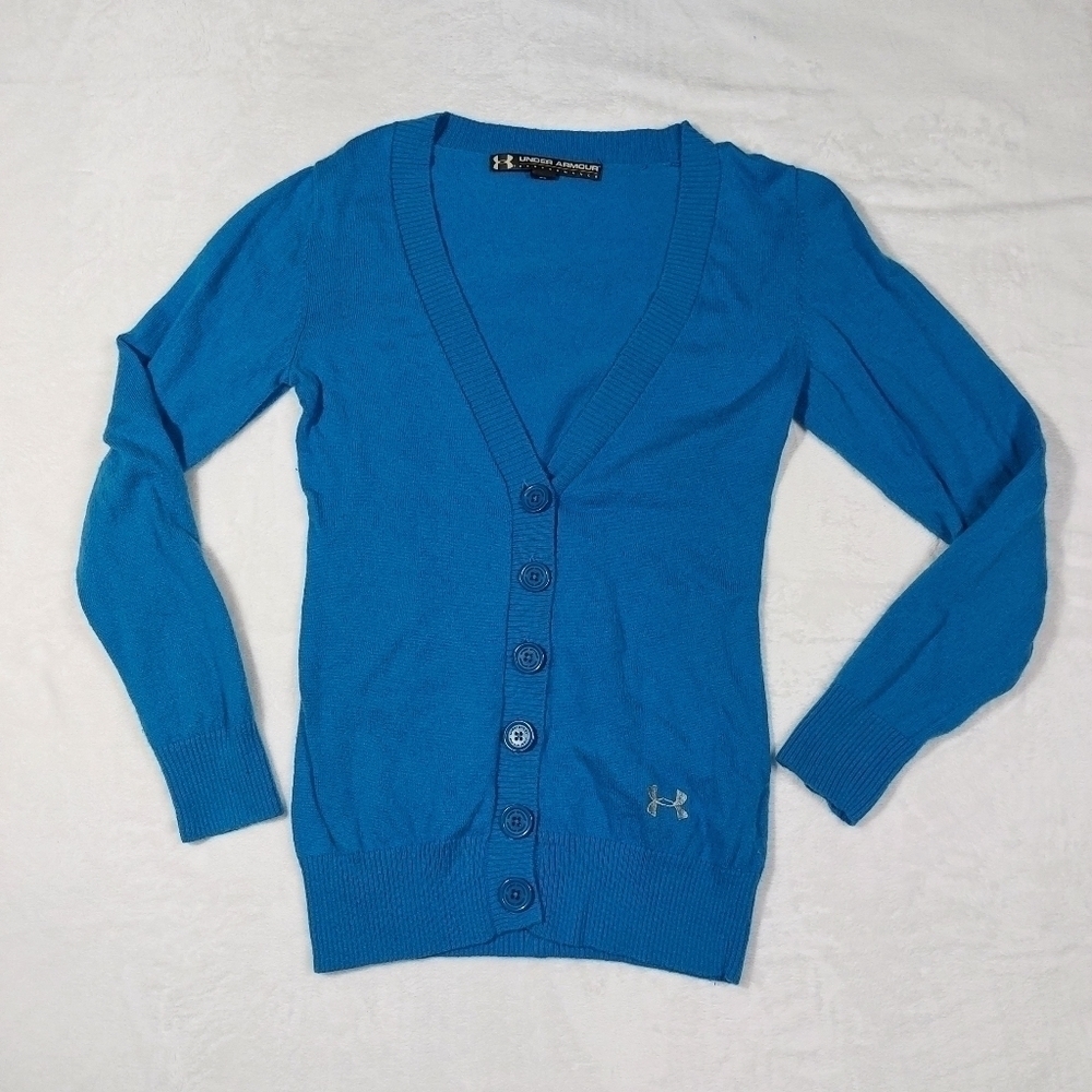 Under Armour Women's Golf V-Neck Button Front Cardigan Size XS